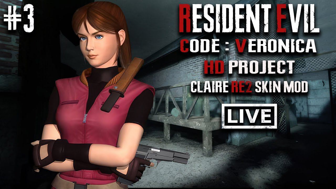 Resident Evil Code Veronica X ►HD Project►Claire RE2 Mod #3 смотреть онлайн