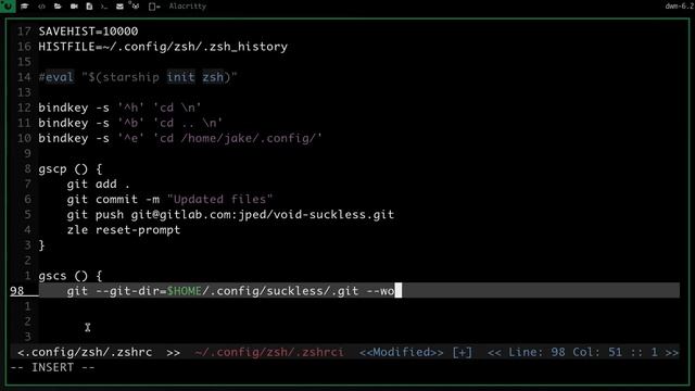 Git widgets in Zsh with Zle смотреть онлайн
