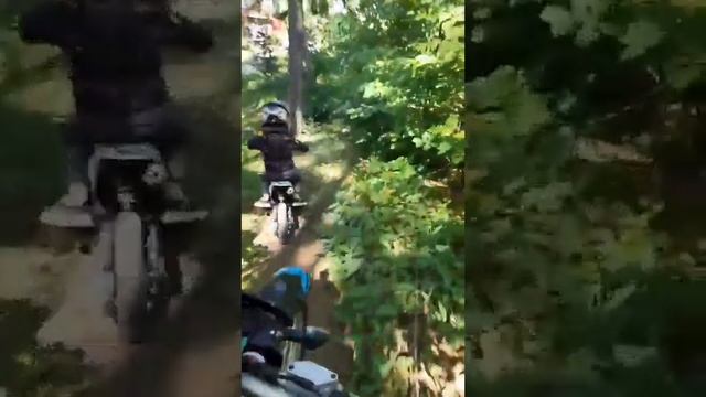 Летние покатушки на самом маленьком питбайке Кайо смотреть онлайн