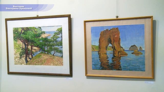 ВГУЭС. Выставка Екатерины Кравцовой "Земля тайги и моря" смотреть онлайн