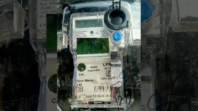 इस बत्ती के 6400 बार  झफकने पर आएगा एक यूनिट बिल ✌️6400 Imp/kWh