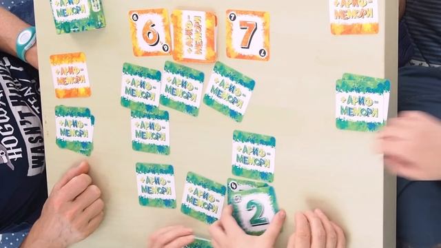 Настольная арифметическая игра "арифмемори" - развиваем память и внимание смотреть онлайн