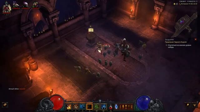 стрим по играм!! Диабло 3 1 жизнь!! смотреть онлайн