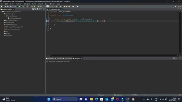 Launch Chrome Browsers using Selenium WebDriver | Web Automation | Selenium | смотреть онлайн