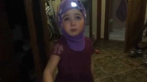 Девочка собирается в Африку