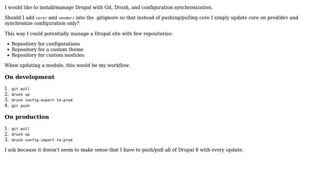 Drupal: Git workflow for Composer-based projects (2 Solutions!!) смотреть онлайн