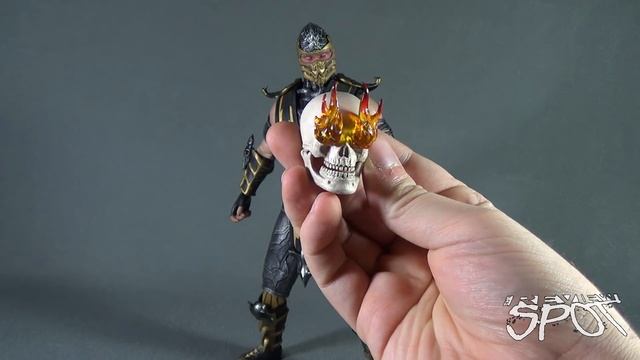 Collectible Spot - WorldBox Mortal Kombat Scorpion Sixth Scale Figure смотреть онлайн