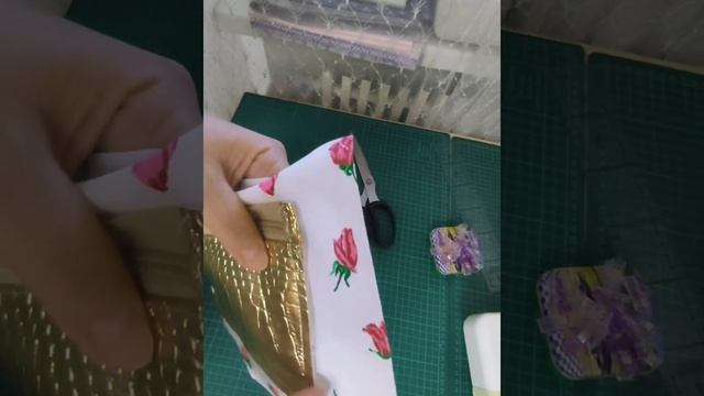 Косметичка на подкладке, как просто сшить. смотреть онлайн