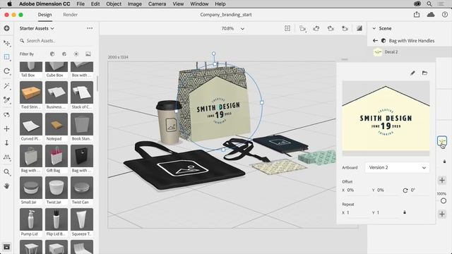 Get Started with Photoshop and Dimension CC | Adobe Creative Cloud смотреть онлайн