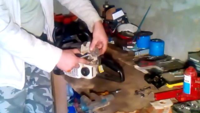 Чистка карбюратора штиль 180 ч(1) смотреть онлайн