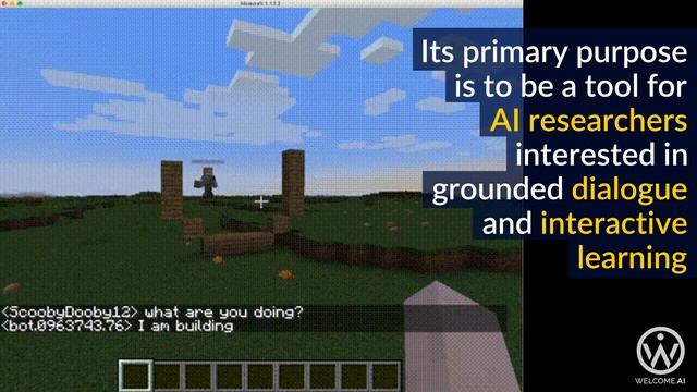 Facebook Minecraft Bot Collaborative Assistant | Welcome.AI смотреть онлайн