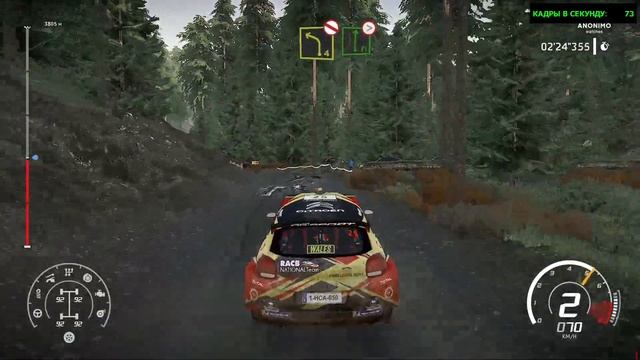 WRC 8-настройки графики 60 фпс +(RX 580 4 GB) смотреть онлайн