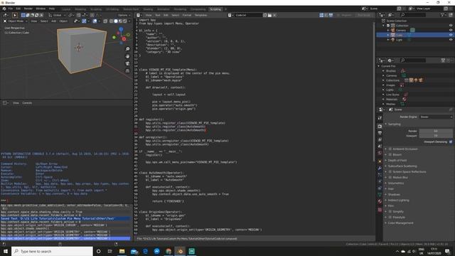 How to create CUSTOM pie menus for FREE | Blender Tutorial смотреть онлайн