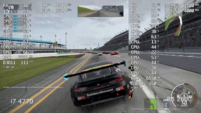 RYZEN 5 2600 vs i7 4770 смотреть онлайн
