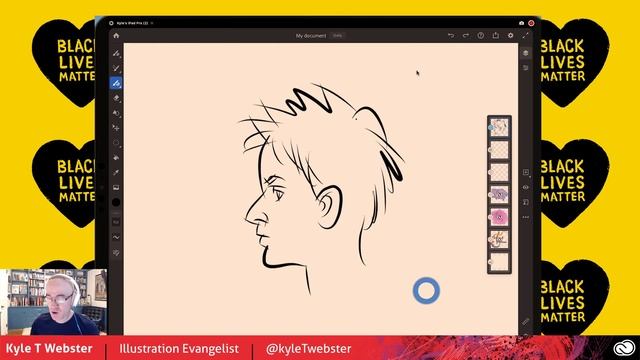 What's New in Adobe Fresco with Kyle T. Webster - 1 of 1 | Adobe Creative Cloud смотреть онлайн