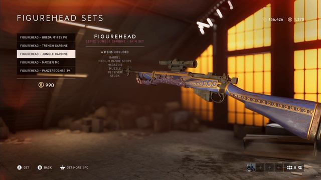 Battlefield V - Figurehead Weapon Skin Bundle In-depth Look смотреть онлайн