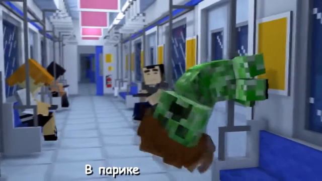 Литерал Literal) MINECRAFT STYLE (A Parody of PSY's Gangnam Style) смотреть онлайн