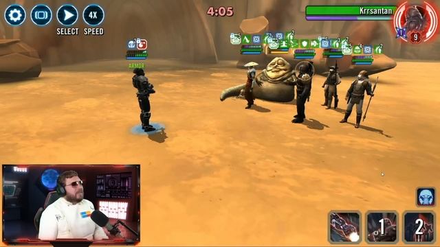 Jabba the Hutt is the Best Galactic Legend in SWGoH? How to Counter Jabba the Hutt Without GLs смотреть онлайн