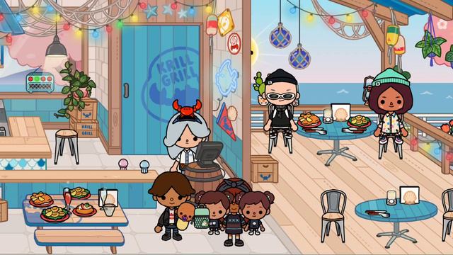 день рождения у Эммы и у Ами 1 часть