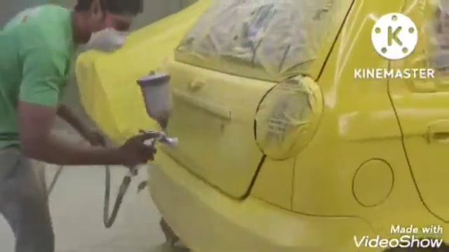 CHEVROLET SPARK LS SPARY PAINTING WITH CLASS FINISH ? смотреть онлайн