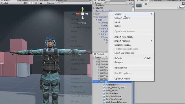 HitReaction-Ragdoll Manager Generic Setup Tutorial Unity3D смотреть онлайн