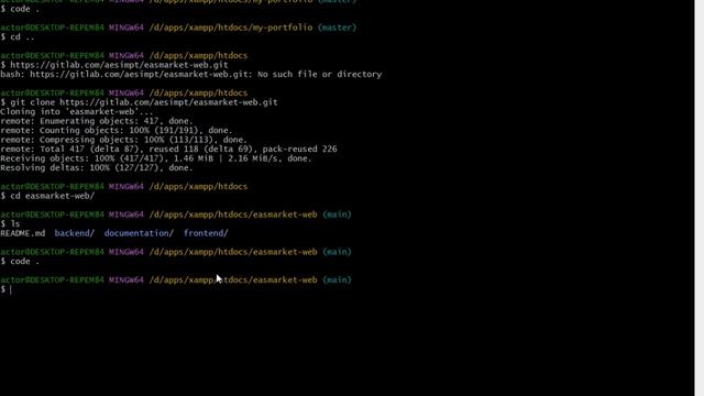 6 - How to clone git repository and setup reactjs смотреть онлайн