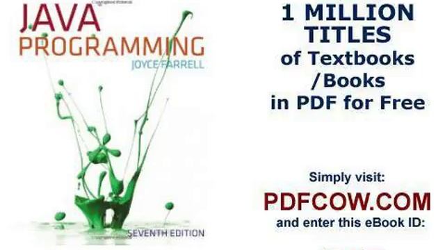 Java Programming, 7th Edition смотреть онлайн