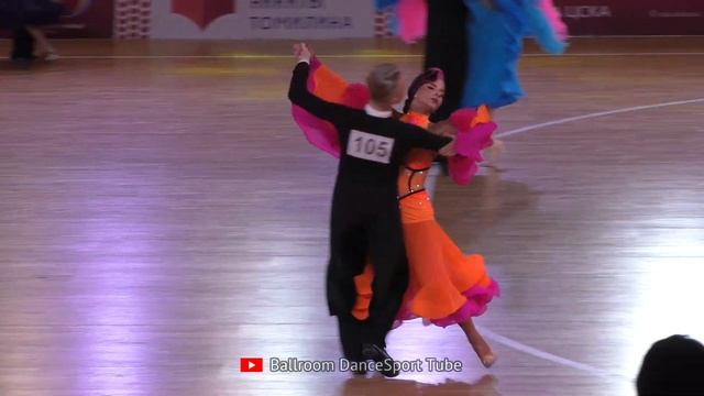 Waltz = Daniil Ivanov & Veronika Galtsidi = Stars of Russia Ballroom =2023 Waltz of Victory CSKA Cu смотреть онлайн
