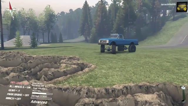 SpinTires Mod CCS 1972 Chevrolet смотреть онлайн