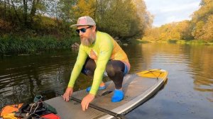 Как первый раз встать на SUP доску