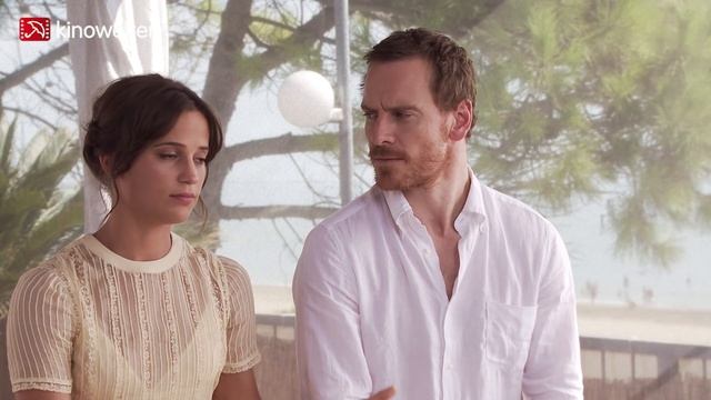 Interview Alicia Vikander & Michael Fassbender THE LIGHT BETWEEN OCEANS смотреть онлайн