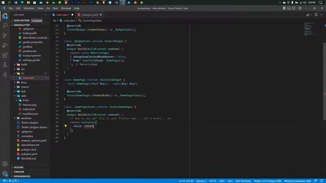 Flutter PDF Package - Flutter PDF viewer from URL смотреть онлайн