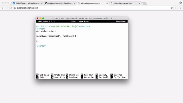 Who's Online with WebSockets смотреть онлайн