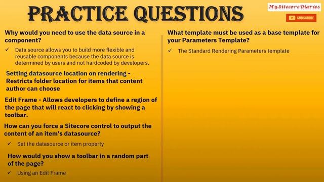 3- Sitecore 10 Developer certification: 50+ Certification Practice Questions Set 2 Basic Competency смотреть онлайн