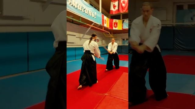 Тренировка с боккэнами / Олег Деев Сенсей / Айкидо в Одессе смотреть онлайн
