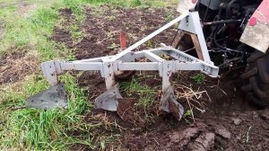 осенняя пахота трактор т30а 80