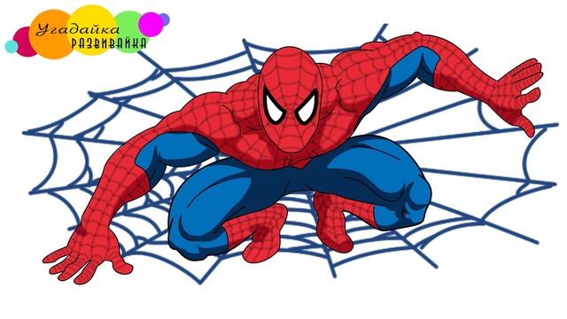 Как нарисовать человека паука смотреть онлайн