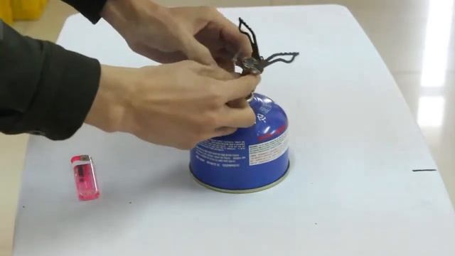 Газовая горелка туристическая "Pocket Stove" смотреть онлайн