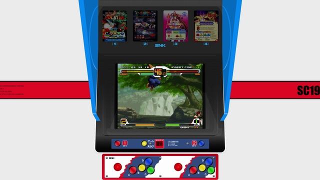 SVC Chaos: SNK vs. Capcom - Ultrawide artwork 2560 x 1080 test [MAME 251Git] смотреть онлайн