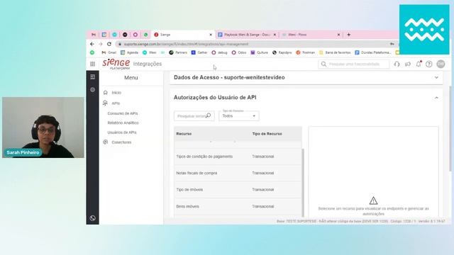 Criando Usuário e senha de API no Sienge | Weni смотреть онлайн