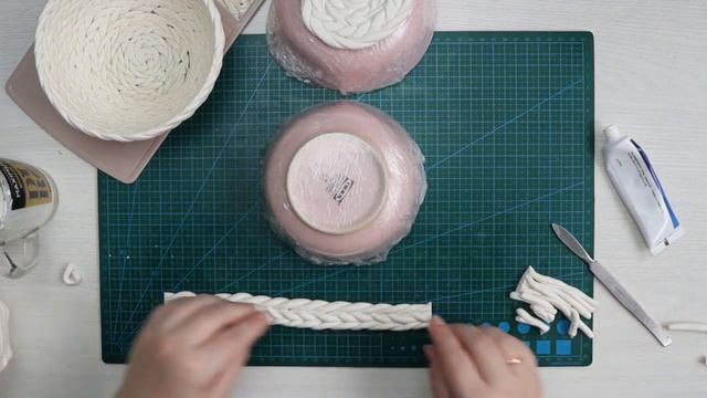 DIY / Лепим корзинку из массы (Часть 1) смотреть онлайн