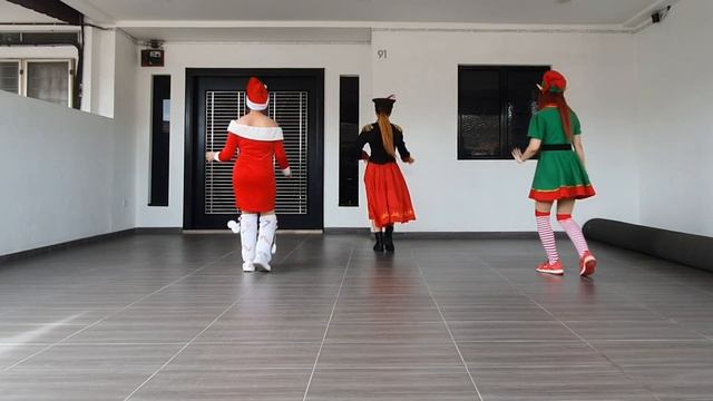 Holly Dolly Line Dance Demo смотреть онлайн