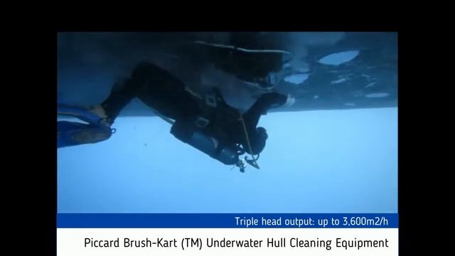 Piccard Brush-Kart (TM) Underwater Hull Cleaning Equipment смотреть онлайн