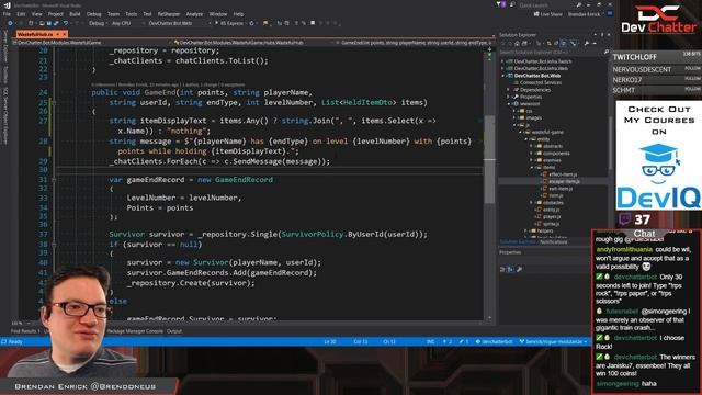 Coding in C# and JavaScript - Rogue-Like Stream Game - Ep 138 смотреть онлайн