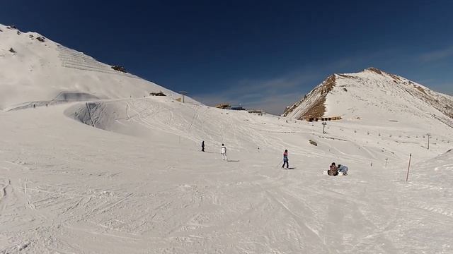Ski resort Shymbulak. Kazakhstan. Горнолыжный курорт Шымбулак \ Чимбулак. смотреть онлайн