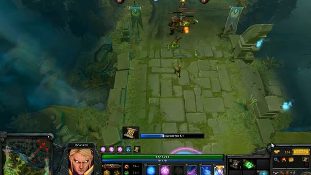 Гайд Invoker Dota 2 Как правильно фидить смотреть онлайн