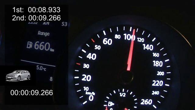 2019 VW Passat B8 1.5TSi Acceleration 0 - 100km/h смотреть онлайн