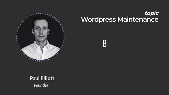 Wordpress Maintenance смотреть онлайн