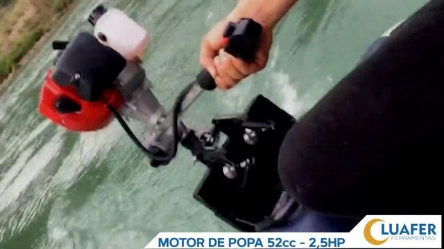 Motor de popa 52cc - 2,5 HP смотреть онлайн