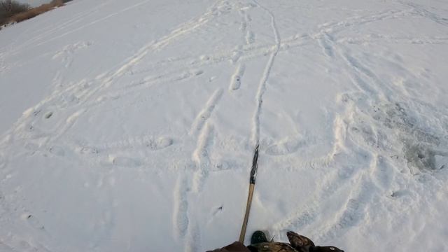 Ловля окуня на бомбочку.Эпическое падение на льду.Ловля окуня 2021 смотреть онлайн